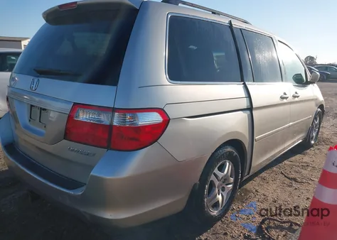 2005 Honda Odyssey Ex-L из США, поврежденный, VIN 5FNRL38635B025931
